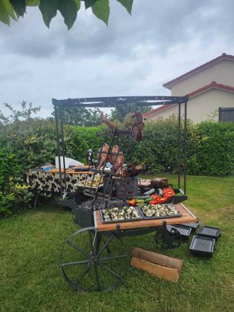Notre zone d'activité pour ce service Organisation d'un barbecue géant pour entreprise avec logistique complète, matériel professionnel et chef rôtisseur dédié